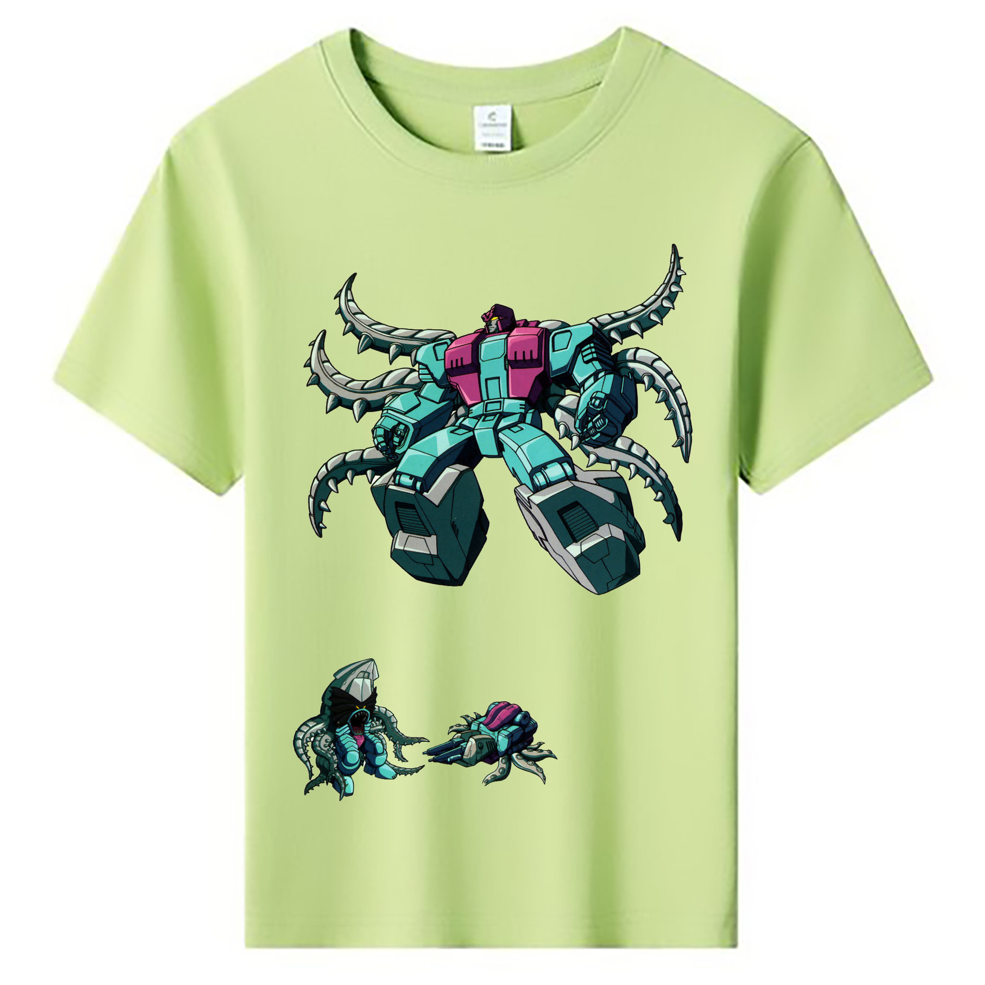 （画像用）  綿100％キッズTシャツ（フロントプリント）